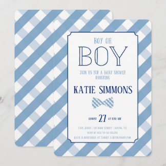 Invitación a la ducha del niño pequeño del sur de 