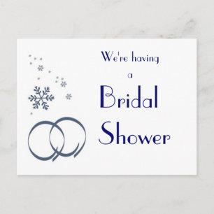 Invitación a la ducha del Personalizado de Boda de