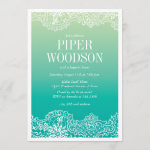 Invitación a la ducha Lacey Lingerie