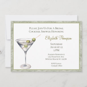 Invitación a la ducha martinita