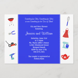 Invitación a la ducha matrimonial