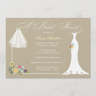 Invitación a la ducha nupcial