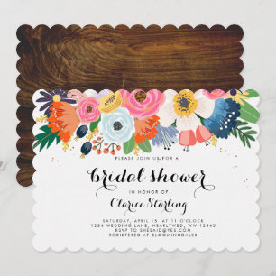 Invitación a la ducha nupcial