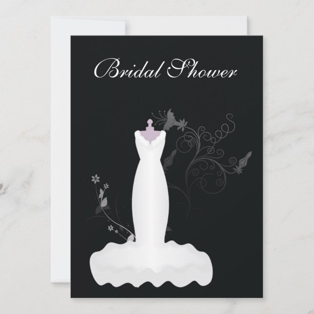 Invitación a la ducha nupcial (Anverso)