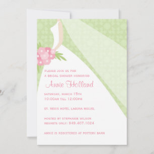 Invitación a la ducha nupcial