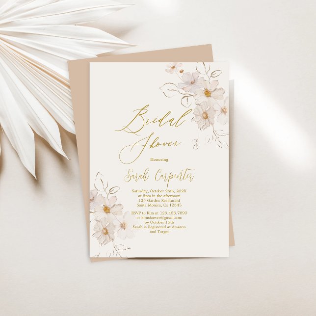 Invitación a la ducha nupcial (Subido por el creador)