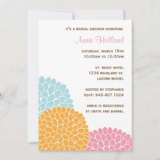Invitación a la ducha nupcial