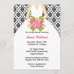 Invitación a la ducha nupcial