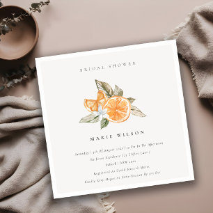 Invitación a la ducha nupcial botánica de Boho, Na