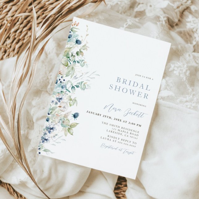 Invitación a la ducha nupcial botánica de invierno (Subido por el creador)