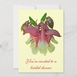 Invitación a la ducha nupcial cultiva