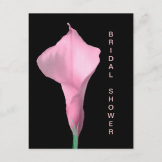 Invitación a la ducha nupcial de Calla Lily