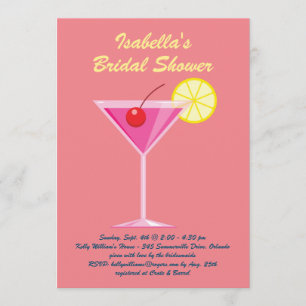 Invitación a la ducha nupcial de Sunset Beach