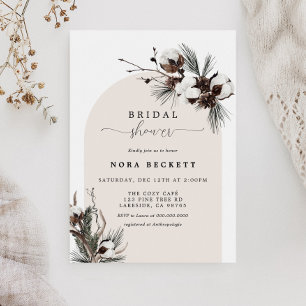 Invitación a la ducha nupcial en el Arco Botánico 