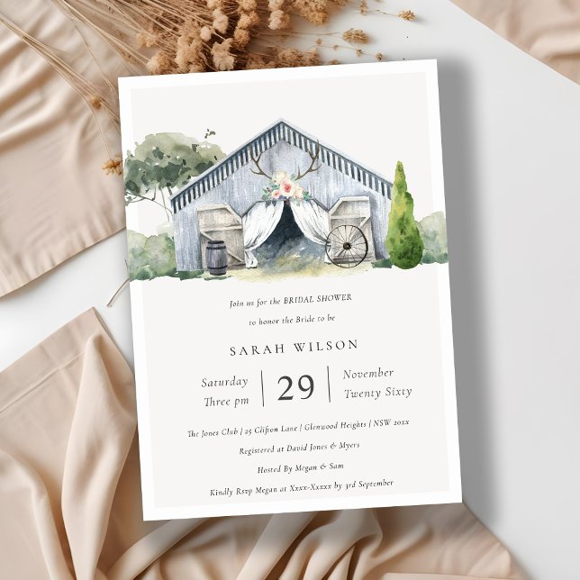 Invitación a la ducha nupcial en el tema de la gra (Subido por el creador)