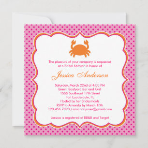 Invitación a la ducha nupcial náutica