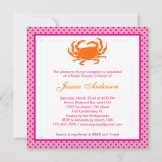 Invitación a la ducha nupcial náutica