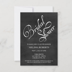 Invitación a la ducha nupcial Secuencia de comand