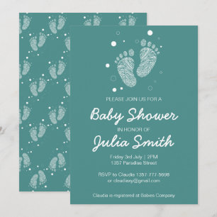 Invitación a la ducha para bebés