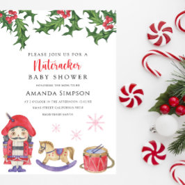 Invitación a la ducha para bebés con petaca