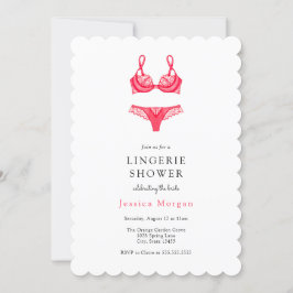 Invitación a la ducha Purple Lingerie