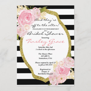 Invitación a la ducha temática de Kentucky Derby