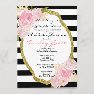 Invitación a la ducha temática de Kentucky Derby