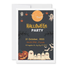 Invitación a la dulce y espeluznante celebración d