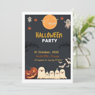 Invitación a la dulce y espeluznante celebración d