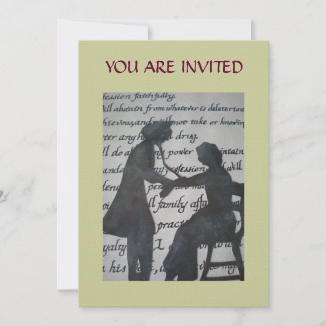 Invitación a la Enfermería (Anverso)