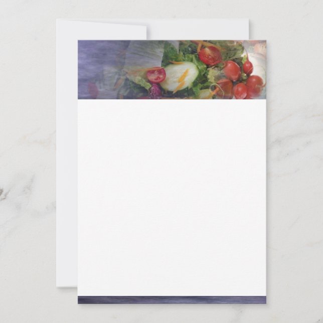 Invitación a la ensalada (Anverso)