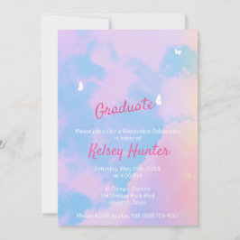 Invitación a la era de Lover de las nubes pastel