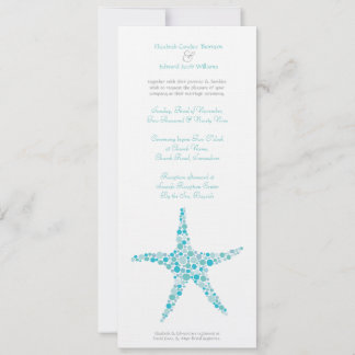 Invitación a la estepa turquesa del Boda Alto