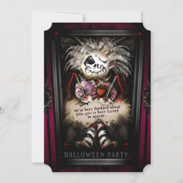 Invitación a la familia de la fiesta de Halloween