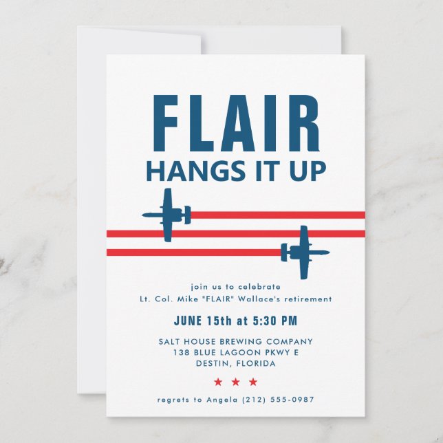 Invitación a la fiesta A-10 de los luchadores cont (Anverso)