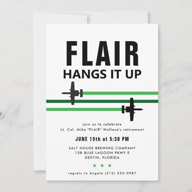 Invitación a la fiesta A-10 de los luchadores cont (Anverso)