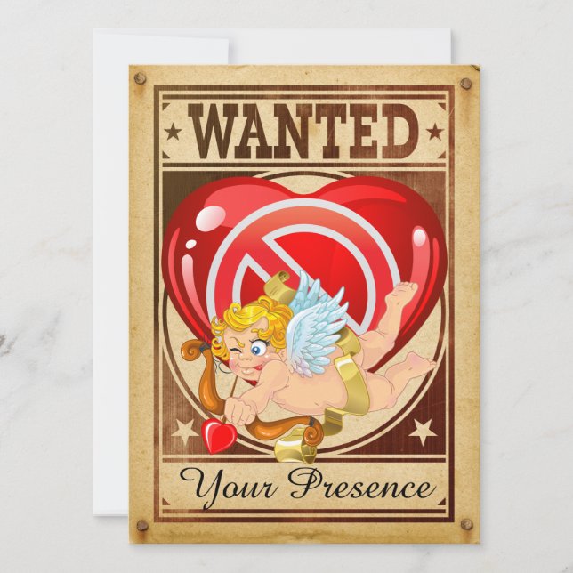 Invitación a la fiesta anti-San Valentín (Anverso)