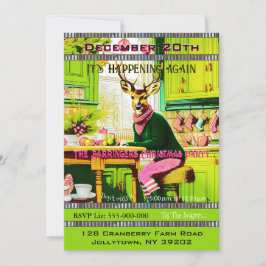 Invitación a la fiesta anual de los Navidades