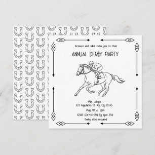 Invitación a la Fiesta Anual del Derby de Monocrom