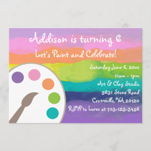 Invitación a la fiesta artística