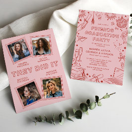 Invitación a la Fiesta Conjunta de Graduación para
