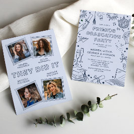 Invitación a la Fiesta Conjunta de Graduación para