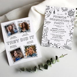 Invitación a la Fiesta Conjunta de Graduación para