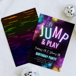 Invitación a la fiesta conjunta de Trampoline