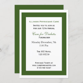 invitación a la fiesta corporativa con clase blanc