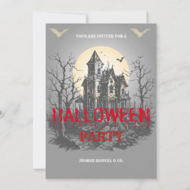 Invitación a la fiesta corporativa de Halloween |