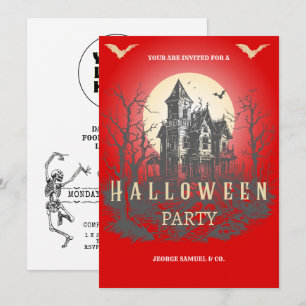 Invitación a la fiesta corporativa de Halloween
