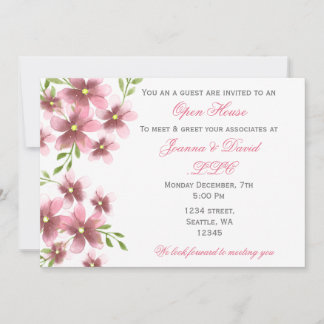 Invitación a la fiesta corporativa de las flores d