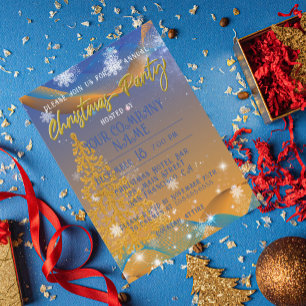 Invitación a la fiesta corporativa de los Navidade