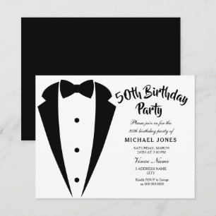 Invitación a la fiesta de 50 años de Suit & Times